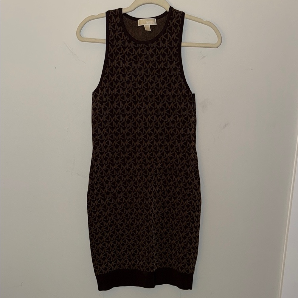 MICHAEL Michael Kors Patterned Midi Dress
